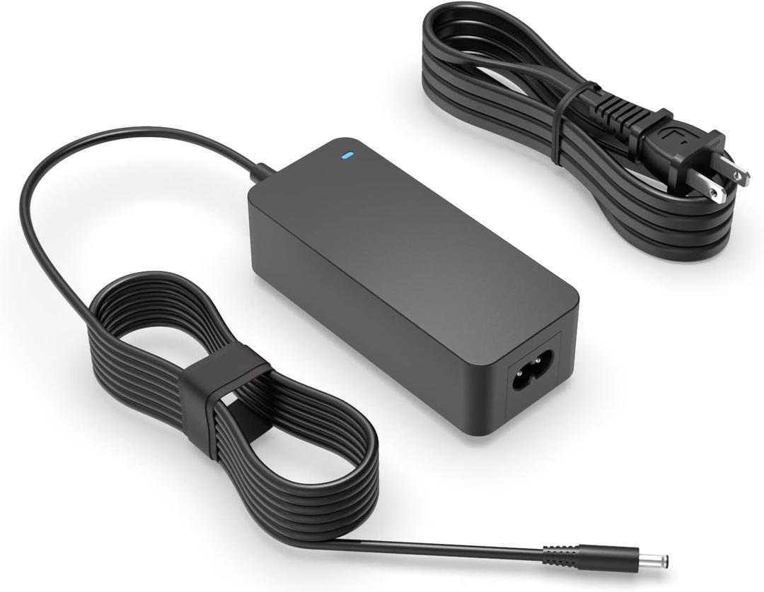 Superer 65W AC Charger Fit for Dell OptiPlex 7050 9020 3050 3070 3080 3090 3020 3060 5050 7070 3040 D09U D09U001 D10U D10U002 Micro Desktop Computer Power Adapter Supply Cord
