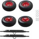 findmall Wheel Replacement for for EU3000is Generator, All Terrain Wheel Set