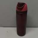 Owala FreeSip Insulated Stainless Steel Water Bottle with Straw, BPA-Free Sports Water Bottle, Great for Travel, 24 Oz, Black Cherry