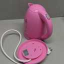 OVENTE Electric Kettle, 1.7L Fast Boiling Water Heater for Coffee or Tea, BPA Free with Water Level Gauge, Auto Shut-Off, Boil-Dry Protection, Indicator Light and Removable Filter, Pink KP72P