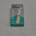 Aecooly Slim Portable Fan, Thin Handheld Fan, USB Rechargeable Mini Personal [24H Max Cooling Time], Battery Powered Small Foldable Pocket for Travel, Summer, Gifts for Women, Girls -Beige (1 Pack)