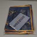 Tiamon 7 Pack Table Runner and Placemats Table Decorations Star Moon Decor Sets for Home Dining Supply(Dark Green)