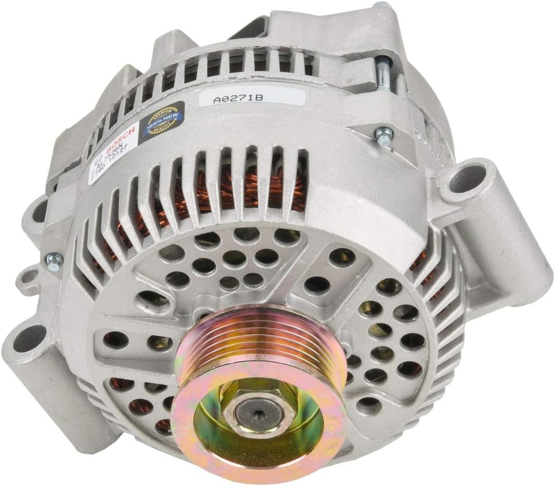 BOSCH AL7526N Premium 100% New Alternator - Compatible with Select Ford Explorer, E-150, E-250, E-350, F-150, F-250, F-350, F-450, Ranger; Mazda B3000, B4000; 130 Amp BOSCH AL7526N Premium 100% New Alternator - Compatible with Select Ford Explorer, E-150, E-250, E-350, F-150, F-250, F-350, F-450, Ranger; Mazda B3000, B4000; 130 Amp