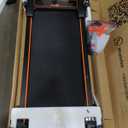 Walking Pad Under Desk Treadmill with Incline Under Desk Tangerine