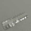 CRASPIRE 200pcs Clear Sticky Hanging Tabs J-Hole Self Adhesive Hang Tabs Plastic Hang Tabs Hooks for Sale Items Hanging Store Retail Display Sale Items Products