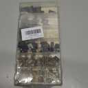 170 PCS Car U-Clip and Screw Kit, 9 Sizes Rust-Proof Fasteners for Dashboard Door Panel, Perfect Fit Anti-loosening Bolt Replacement, Universal for Most Cars Repair Accessory (Multicolored)