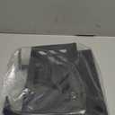 MAXECHO Desk Side Storage, Under Desk Laptop Mount, Table Side Hanging File Organizer, No Drill Clamp On Cable Management Tray, Laptop Holder with 2 Hooks for Office and Home, Load 22 Lbs (Black)