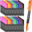 Ctosree 144 Pcs Colors Permanent Markers Bulk 12 Assorted Colorful Markers Fine Point Permanent Fine Tip Waterproof Pen Halloween Christmas Gifts for Adult Coloring Doodling Marking