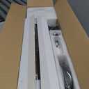 42-inch Ceiling Fan Light with Remote Control, Featuring 3 Wooden Blades, Reversible DC Motor, Timer Function, and 6-Speed Adjustment Suitable for Offices and bedrooms. Black + Walnut Color.