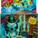 Masters of The Universe Motu Origins Necro-Conda Deluxe Snake Men Soldier Glows in The Dark