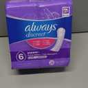 Always Discreet Adult Incontinence Pads for Women, Drier vs Poise, 6 Drop Long Length, Extra Heavy Absorbency, Pads for Bladder Control Management, Bladder Leaks, & Postpartum Pads, 112ct