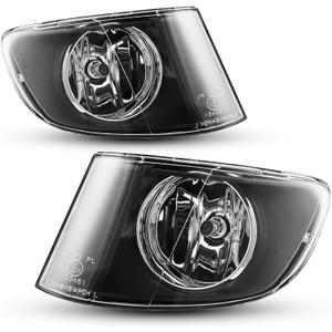 Fog Lights Lamps Assembly compatible with BMW 323i 328i 328xi 335i 335is 335xi xDrive Coupe Convertible 2007-2011 (1 Set (Driver + Passenger Side))