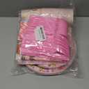 Two Sweet Birthday Party Supplies for 2 Year Old Girl, 202 Pcs Donut Party Decorations for Girls Baby - Table Cover, Plates, Cups, Napkins, Utensils, Serves 25 Guests