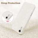 ZIYE for iPhone Xr Case Flower Floral Pattern for Women Girls Slim Soft TPU Camera Protection Cute Cover Designed for iPhone Xr 6.1 Inch White