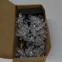 Solar Flower String Lights, 50 LED Outdoor Patio Lights Waterproof, Fairy Lights for Outside Patio Garden Fence Yard Christmas Tree Decor, Warm White