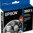 EPSON 200 DURABrite Ultra Ink High Capacity Black Cartridge (T200XL120-S) Works with WorkForce WF-2520, 2530, 2540, Expression XP-200, 300, 310, 400, 410