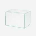 LANDEN 4mm Thick Clear Glass Aquarium Lid, Includes 4 Clips for Secure Placement, 432 X 230mm(17.01x9.06 inches) for 440-444 mm Inner Length Aquariums, Adapted to LANDEN SD453030