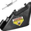 HASMX 731-07131 Side Discharge Chute Cover for MTD,Cub Cadet, Troy-Bilt and Fits Fits Cub Cadet Models SC100 SC100HW SC300 SC300HW SC500Z SC500HW SC500EZ SC300E