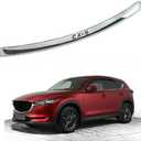 Rear Bumper Sill Protector for Mazda CX-5 2013-2024, Stainless Steel Accessories Cargo Trunk Scuff Plate Guard Tailgate Strip Auto Parts Protection