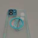 for iPhone 16 Plus Waterproof Case with Magsafe, Built in Camera Control [Screen Protector] [Lanyard], IP68 Military Full Body Shockproof, for Water Sports Outdoor Work, 6.7" Frosted Teal