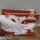 70 Inch Freestanding Christmas Stocking Holder with 6 Hooks Vertical Collapsible Holder Stand The Stocking were Hung Wood Sign for No Fireplace Small Homes Xmas Decoration