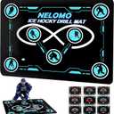 Ice Hockey Training Mat Ice Hockey Training Equipment Large Drill Mat 160CM X 120CM Rubber Ice Hockey Training Gadget for Ice Hockey Lovers