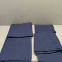 Comforter Set Twin Size 3 Pieces Navy Blue Fitted Sheet Normal Sheet,Pillowcase