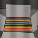 BUBU Origami Paper Kit 1000 Sheets 6 Inch Square Double Sided Color 20 Vivid Colors for Beginners Trainning and School Craft Lessons