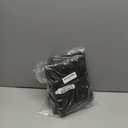 Washing Machine Washer Drain Pan Silicone Mat, Large Non-Slip Leak Washer Tray Soft Bottom Pad Portable Washing Machine Silicone Mat with Raised Edge Drip Mat for Floor Protector 27" x 27", Black