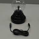 Brewish 3-inch Plasma Ball Lamp Touch Sensitive Novelty Nebula Sphere Globe Magical Orb Toy Gift for Kids, Men & Women for Birthday, Christmas, Party Celebrations (3 INCH) - USB & Battery Powered