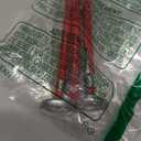 Frienda 3 Pcs Instant Read 1 Inch Dial Food Thermometer Pocket Kitchen Thermometer with 3 Pcs Calibration Sleeves for Meat Food Cooking Coffee Drinks Chocolate Milk Foam