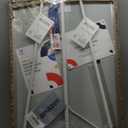 Easel Whiteboard - Magnetic Portable Dry Erase 36 x 24 Tripod Height Adjustable, 3' x 2' Flipchart Easel Stand White Board for Office or Teaching at Home & Classroom (36x24 White)