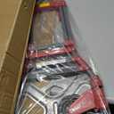 Milwaukee Hand Trucks 73333 Fold-Up Convertible Hand Truck, 4-Piece Frame, Compact Storage, 300 lb Capacity, Red
