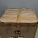 Windyun Reusable Grocery Bags Large Non Woven Shopping Bags with Handles Foldable Portable Tote Bulk, 12.6 x 11.8 x 6.3 Inch (Red)