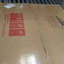 LOAAO 40X36 Gold Bathroom Mirror, Rounded Rectangle Gold Frame Mirror, Brushed Gold Bathroom Vanity Mirror Wall-Mounted, Anti-Rust, Tempered Glass, Hangs Horizontally or Vertically