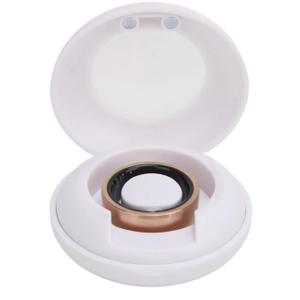 Health Ring Smart Ring, Waterproof Smart Ring Health Tracker with APP and Charging Case, Fitness Tracker Ring Pedometer. size 9