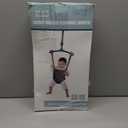 Infant Master Baby Doorway Jumpers, Sturdy Johnny Jumper Adjustable 10.8"-23.6" Strap, Soft Baby Johnny Bouncer w/Seat Bag, Protable Doorway Jumper and Boucer for Baby, Ideal Gift for Infant, Black, Max 35 lbs