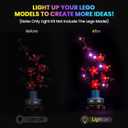 Upgraded Led Light Kit Compatible with Lego Icons Plum Blossom Building Set, Lights Decoration Compatible with Lego 10369 (Model Not Included)