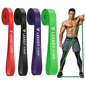 LEEKEY Resistance Bands, Exercise Bands with Handles,Pull Up Assist Bands - Band Set with Door Anchor - Bands for Working Out,Band for Men and Women Fitness Training,Home Workout