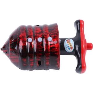 Light Up Music Spinning Tops, Funny Birthday Party Favors, Goodie Bag Fillers, Stocking Stuffers Spinning Tops (Red)