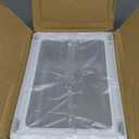 Gonice Small 3 Drawer Storage Organizer, White Plastic Drawer Storage, Small Desktop Organizer for Home, Office