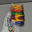 18 Pcs 2025 Graduation Stuffed Animal Candy Lei Making Kit Include 6 Pcs Mesh Bag 6 Pcs Colorful Graduation Bear 6 Rolls Ribbon for 2025 Graduation Gift Kit