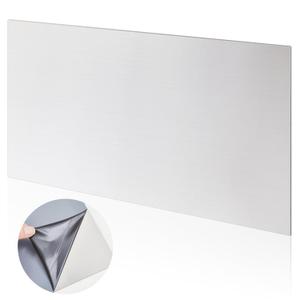 MorningRo 430 Stainless Steel Sheet Metal 24 x12 Inches 24ga Metal Plates Panel #4 Brushed Finish Magnetic Mount Board Wall Food Truck Restaurant Crafting Kitchen Floor Trailer Garage Gym (1 Pack)