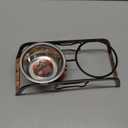 Loving Pets Elevated Dog Bowls  Raised Stainless Steel Dog Bowls with Steel Stand  Non-Skid, No Spill Feeder for Small, Medium & Large Dogs  Easy to Clean, Durable Raised Dog Feeding Station (1 Pint, Aged Copper)