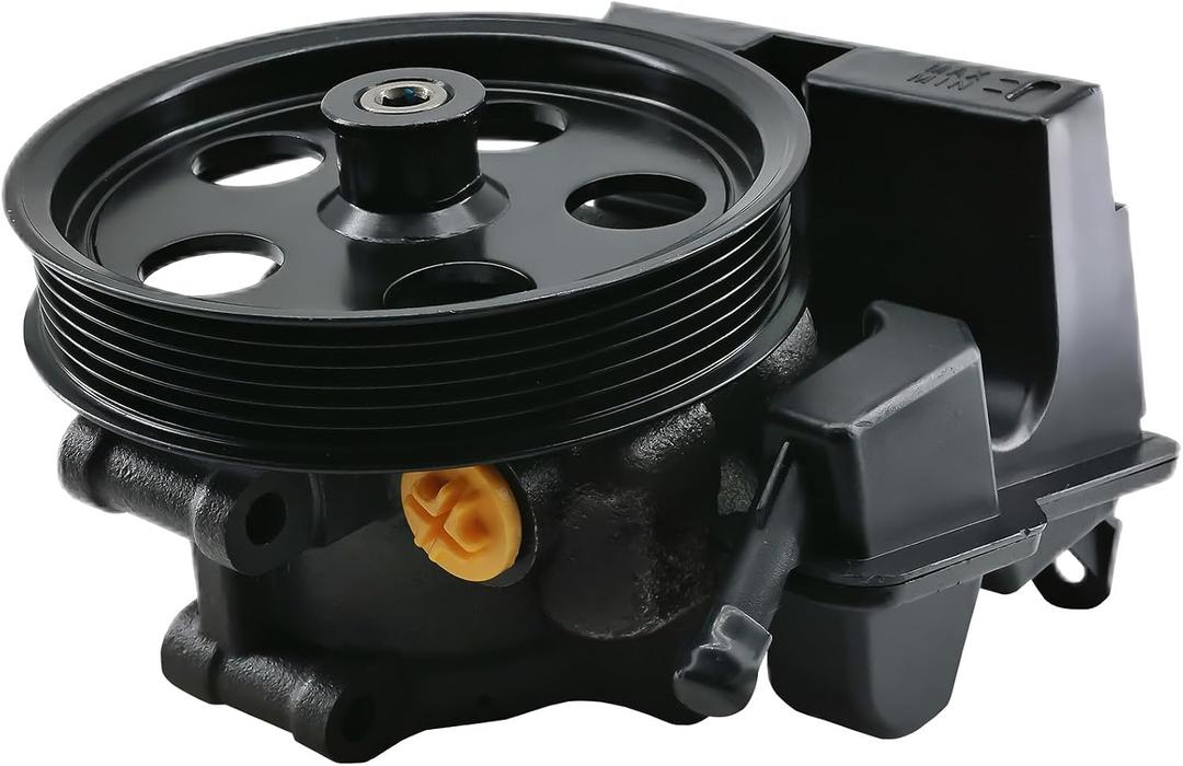 96-74326 Power Steering Pump with Pulley, Compatible with Ford Focus 2006-2011, Transit Connect 2010-2011, Replace# 6S4Z3A674A 7S4Z3A674A 20-74326