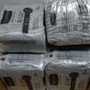 Depend Night Defense Adult Diapers, Incontinence Underwear for Men, Disposable, Overnight, Large, Grey, 56 Count (4 Packs of 14), Packaging May Vary