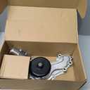 Engine Water Pump Thermostat Kit Compatible with 300 Town & Country Avenger Challenger Durango Grand Caravan Journey & Grand Cherokee Promaster 1500 2500 3500 3.6L V6 Engine, Replace # AW6169