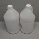 WUWEOT 2 Pack 1 Gallon Jugs, Empty Gallon Bottle, Plastic HDPE Container with Child Resistant Airtight Lids for Home and Commercial Use, Water Storage Containers for Water, Soaps, Detergents, Liquids