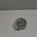 2 Pack Puck Lock for Trailers Keyed Alike, 6061 Solid Aluminum Trailer Door Locks Hockey Puck Locks, Reinforced Hidden Shackle Padlocks for Trailers Trucks Vans Shed Gates