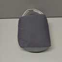 Weighted Door Stopper 5.5 lb - 2 Bonus Draft Stoppers (Up to $15 Value), Heavy Duty Door Stopper with Handle, Floor Safe Fabric Door Stop, Non-Slip for Kids & Pets, 6" L  4.5" W  7" H, Grey